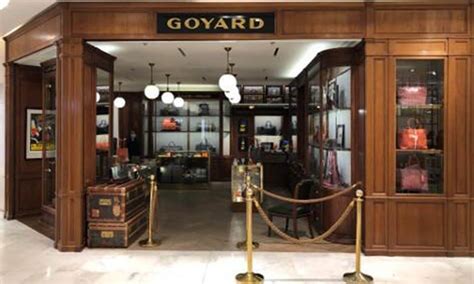 maison goyard printemps haussmann|goyard paris.